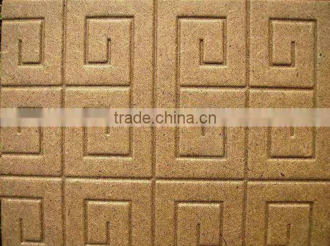 2.5MM 3mm embossed hardboard sheets