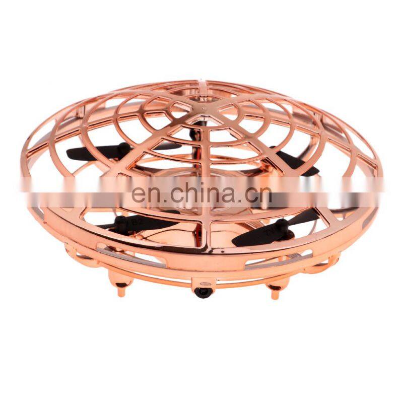 Infrared Sensing HAND CONTROL Mini UFO Drone WITH LED LIGHT 360 DEGREE ROTATION Flying Ball Interactive Aircraft Toy