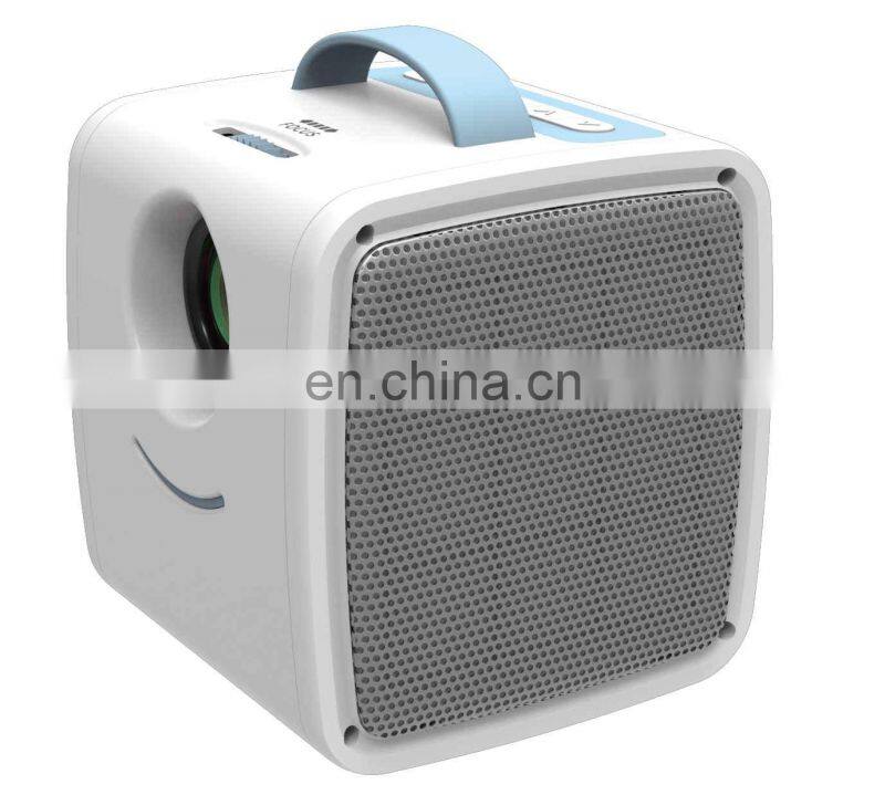 2019 Christmas Gift S1 Portable Kid Mini LCD Story Projector with Hi-Fi Speaker