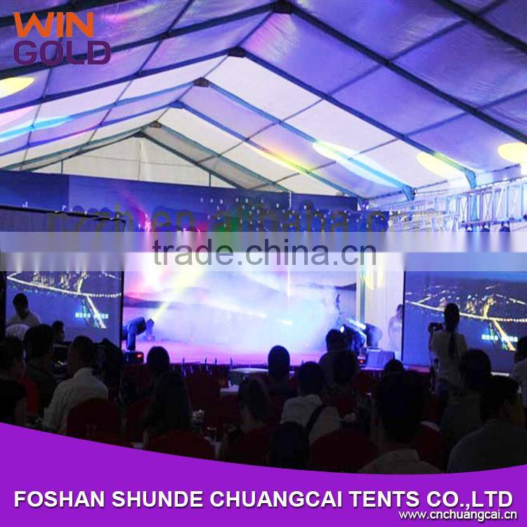 2016 Luxury customized clear span structures 30x15m large tent for outdoor wedding
