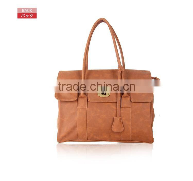new fashion hand bag pu lady bag 2016 big brand pu bag