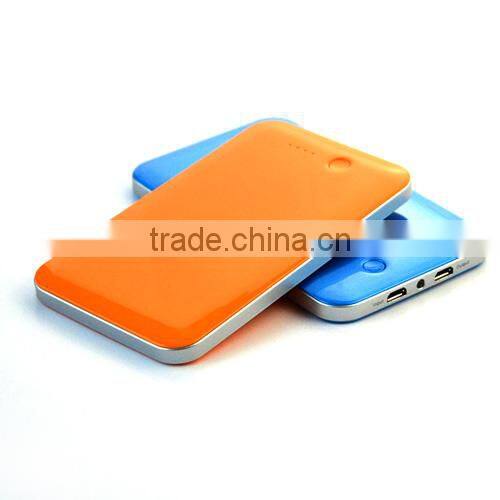 4200mAh extra slim power bank design with different colors match