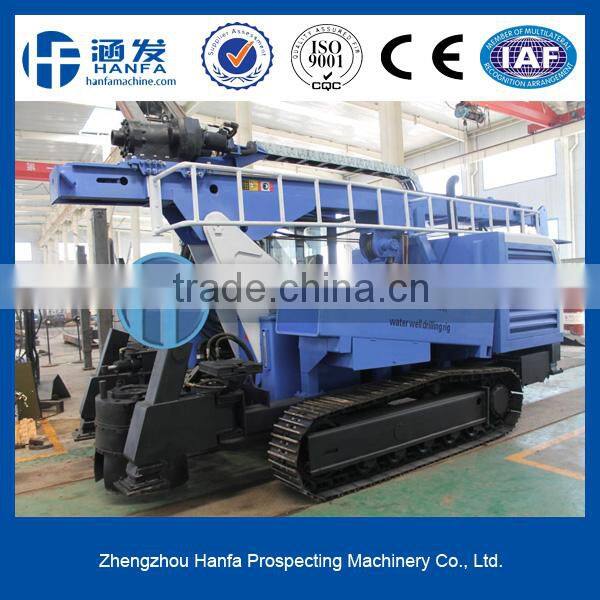 Good at drilling rock!! Powerful and Efficient HF300Y hydraulic water drilling rig
