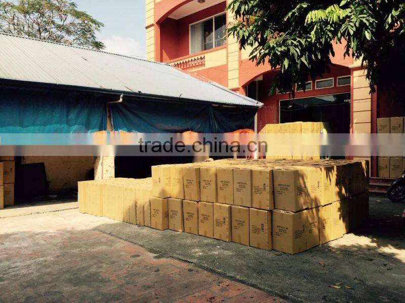 High quality best selling spun bamboo two tone natural brown vase from Vietnam