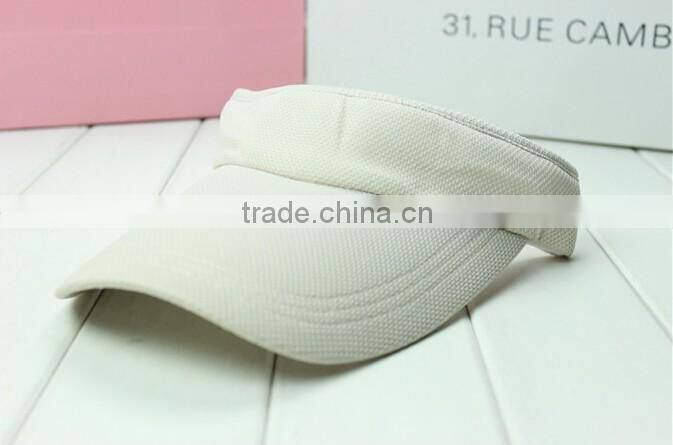 Summer Fashion Sunshade Cotton Sunvisor visor Hat/Cap With Stock