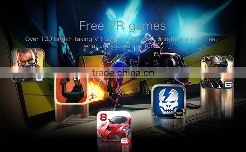 2016 latest virtual reality headset 3D VR box/ 3d video glasses player Google player CX-V3