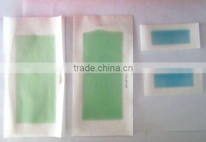 shifei ready to use body wax strips-green