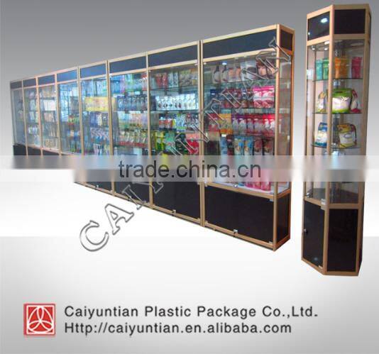 Custom printed standed laundry detergent powder bag with side spout