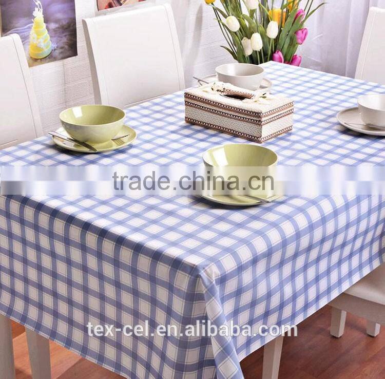 Cotton Fabric laminated Waterproof PVC factory for Production of the tablecloth