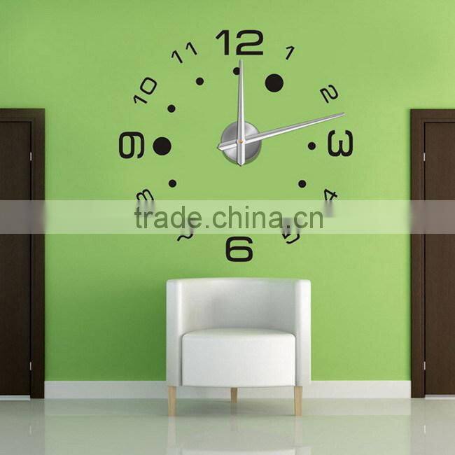 2015 new style DIY butterfly wall clock theme