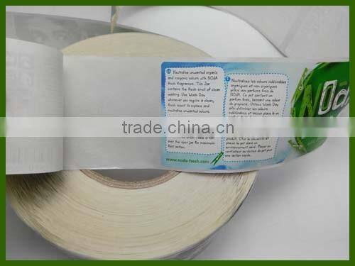 Customized Special Self-Adhesive Sticker Label for Odour Eliminator