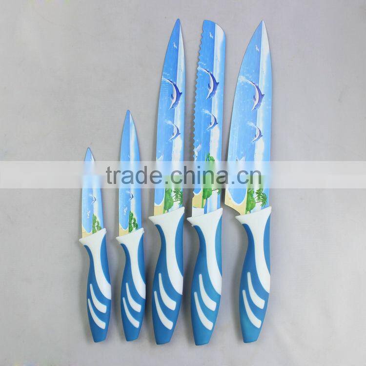 Hot selling Printing kitchen knife