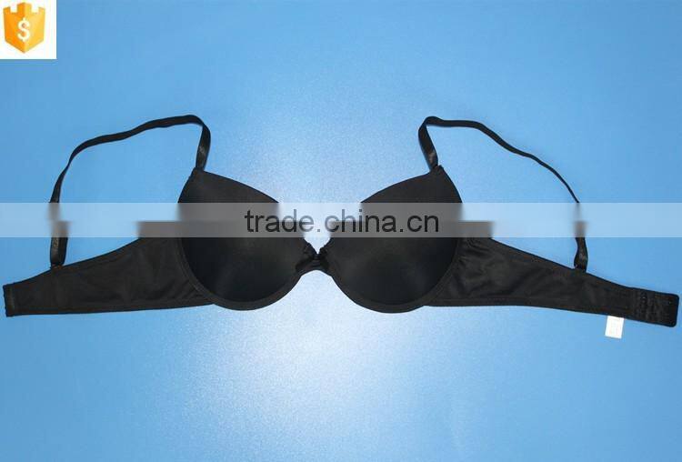 black padded young lady bra,sexy women bra
