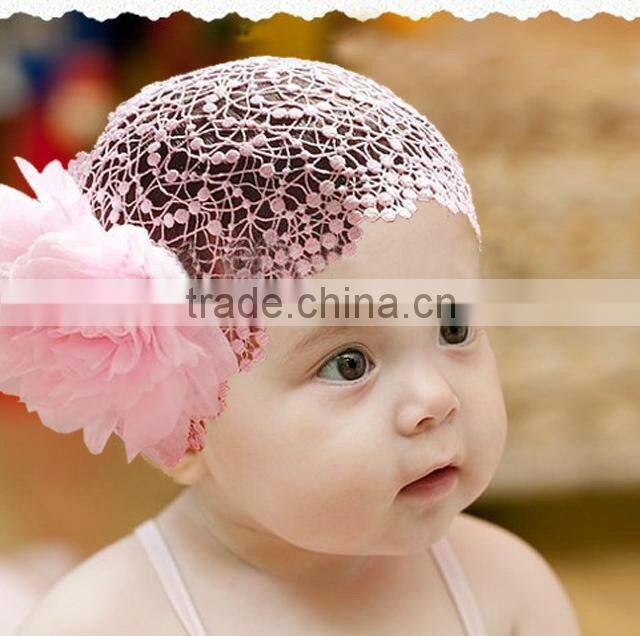 2013 New Flower Lace Baby Girl Headband
