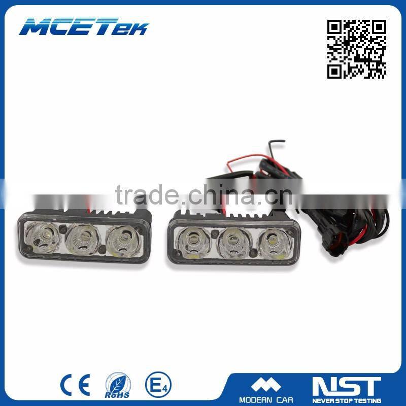 2016 hot sale 9w high brightness metal housing DRL Led Daytime Running Light