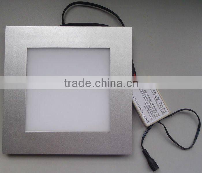 10W round ultra-thin led recessed ceiling panel light