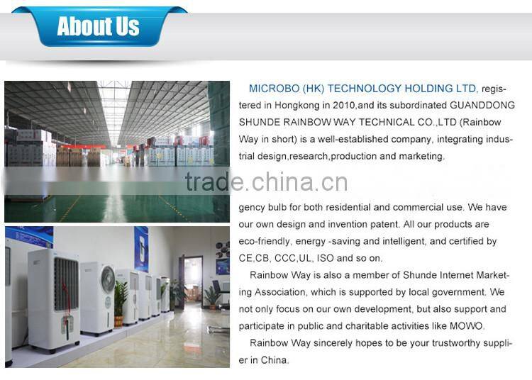 Price of home appliances floor standing portable mobile air cooler with water