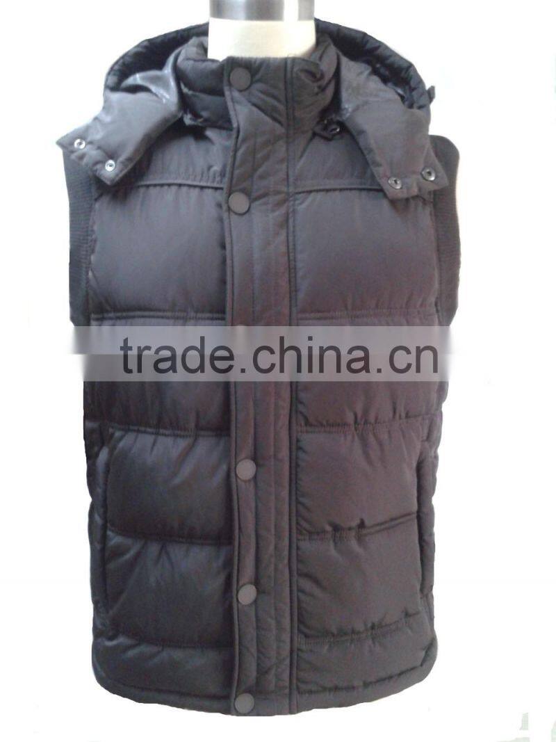 Men's fashion padded vest & body warmer