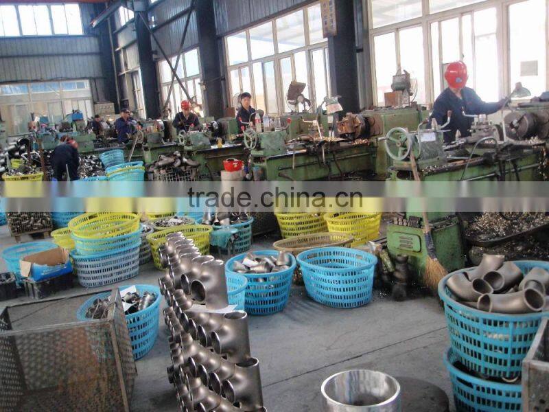 ASME B16.9 stainless steel butt welding pipe fitting