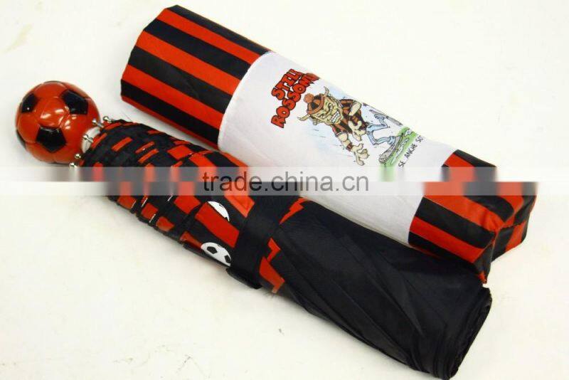 High Quality 3-section football mini umbrella
