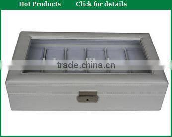 high quality customized leather watch box for display