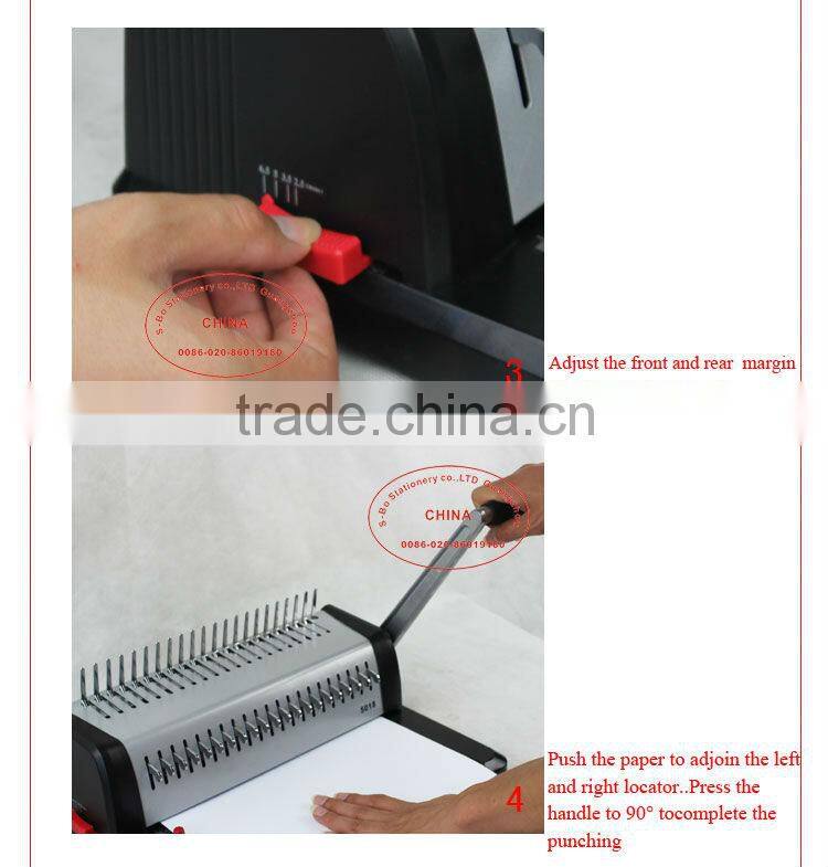 Office machine perfect binding machine