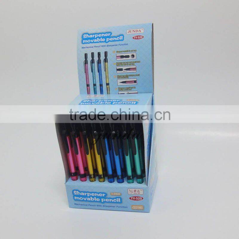 2mm colored cute carton korean mechanical pencil