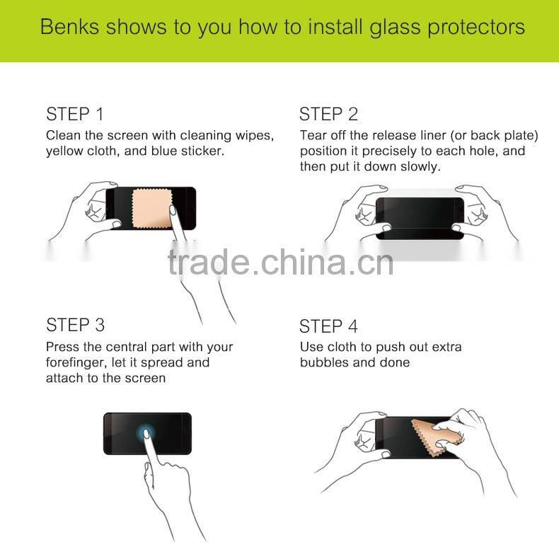 Benks For iPhone 6 Plus Magic X Pro 3D Edge Anti-Scratch Tempered Glass Screen Full Cover Protector For iPhone 6s Plus TB-0207