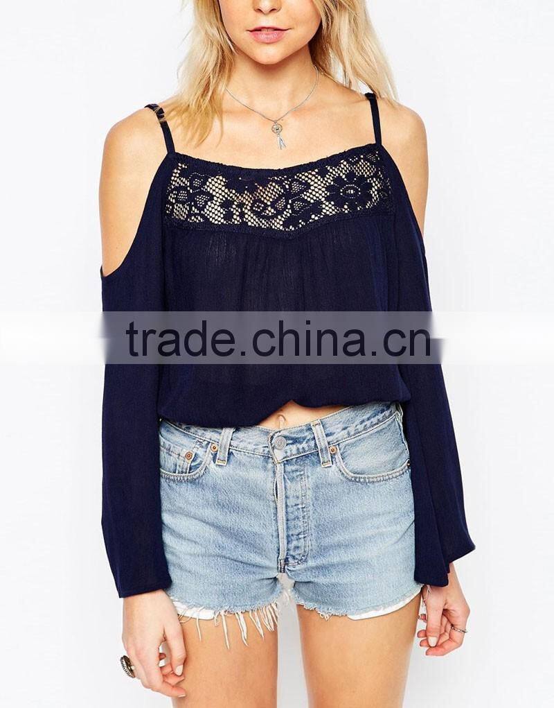 Lace vest lady camisole tops designs dress apparel suppliers