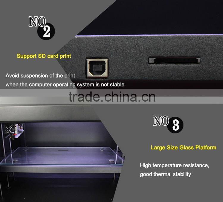 HORI X500-D 3d colorful printer large scale 3d printer PLA 3d printer