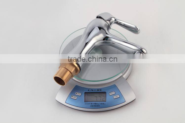 deck mouted basin bathtub waterfall faucet