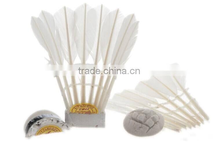 Goose Feather Shuttlecock Badminton For Training