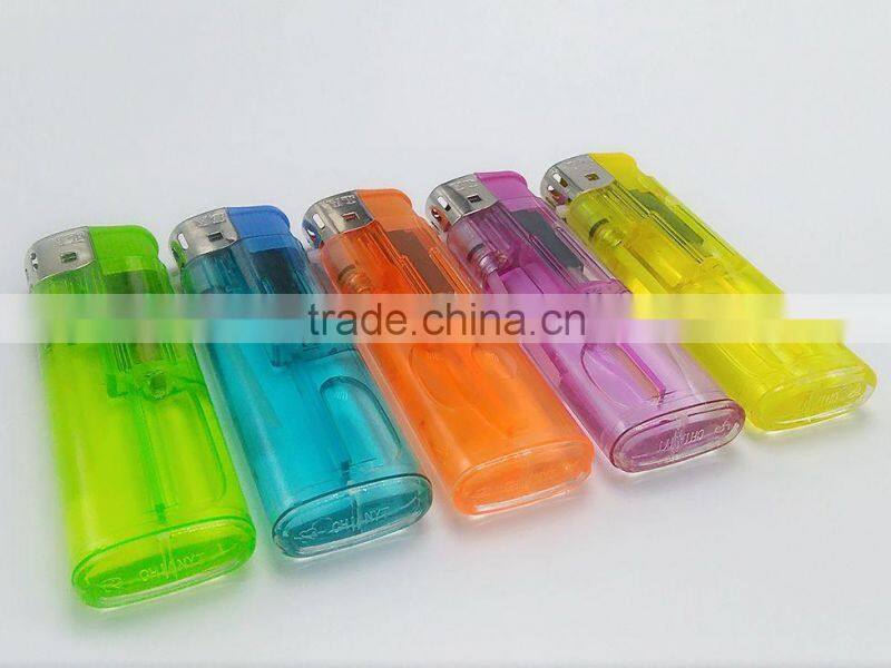 2016 popular colorful electronic disposable lighter