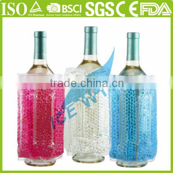 High Quality Wine Bottle Cooler Gel Cooler Wrap
