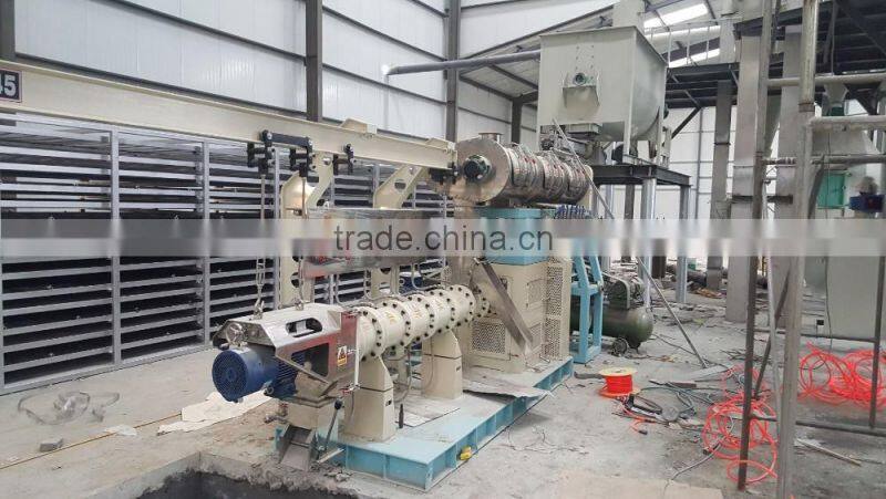 Multi-functional factory price floating fish feed making plant