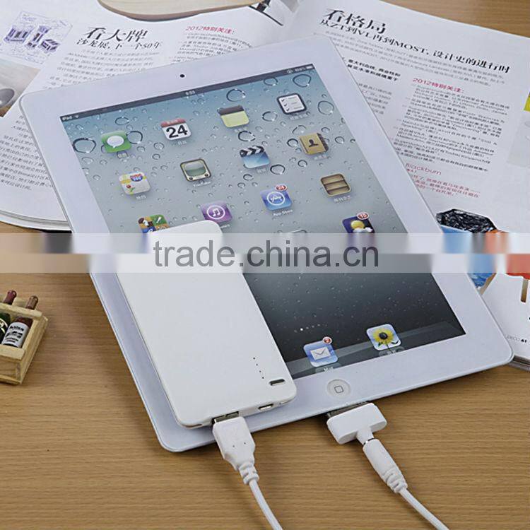 High quality li-polymer battery power bank 4000mah