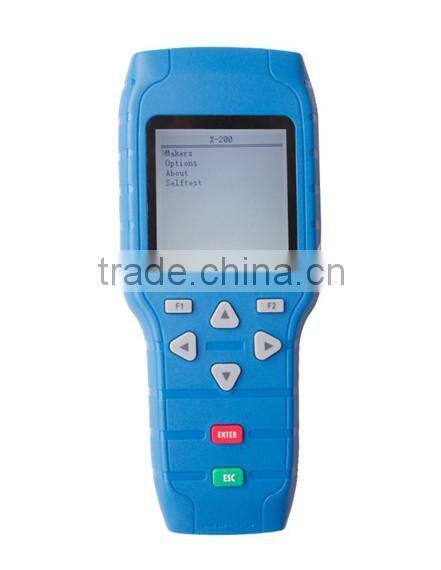 Multi-Brands OBD2 code scanner x200 oil reset tool x-200 update via offical website with best quality and high performance