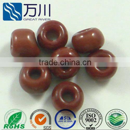 Handmade Authentic Sterling Silver wholesale charms beads for bracelets,2014 kids diy beads mixed color plastic pony bead