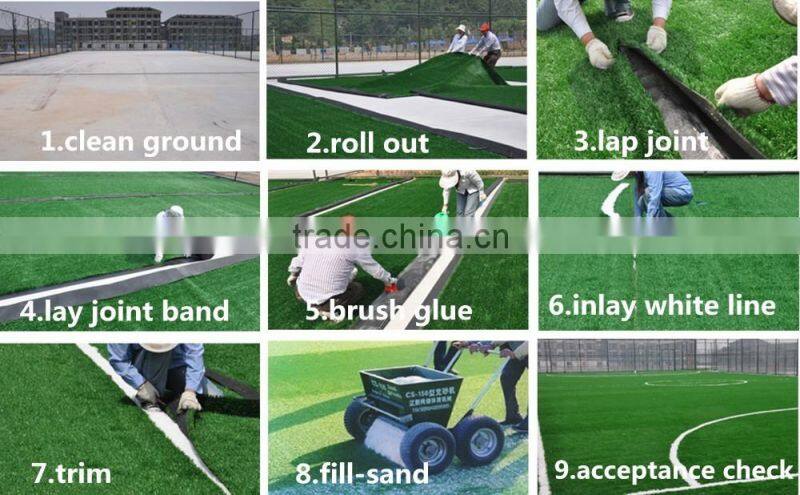 five star China supplier basketball artificial grass
