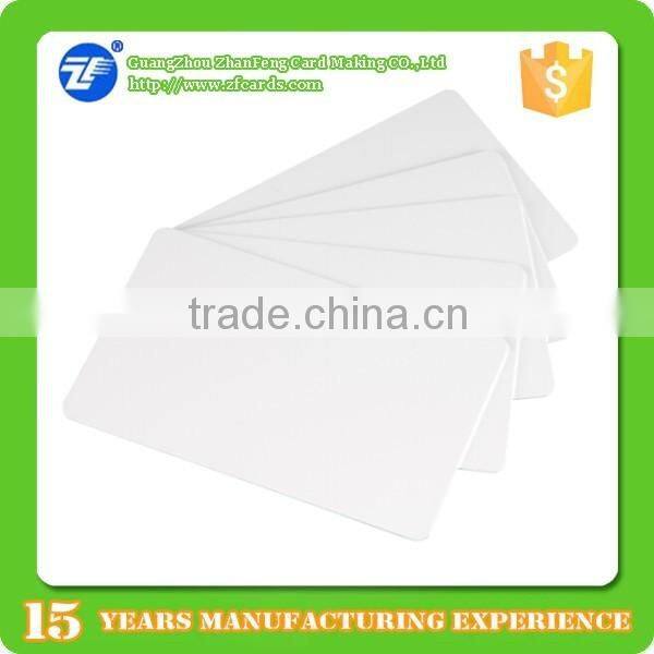 White blank cr80 pvc epson card from direct factory