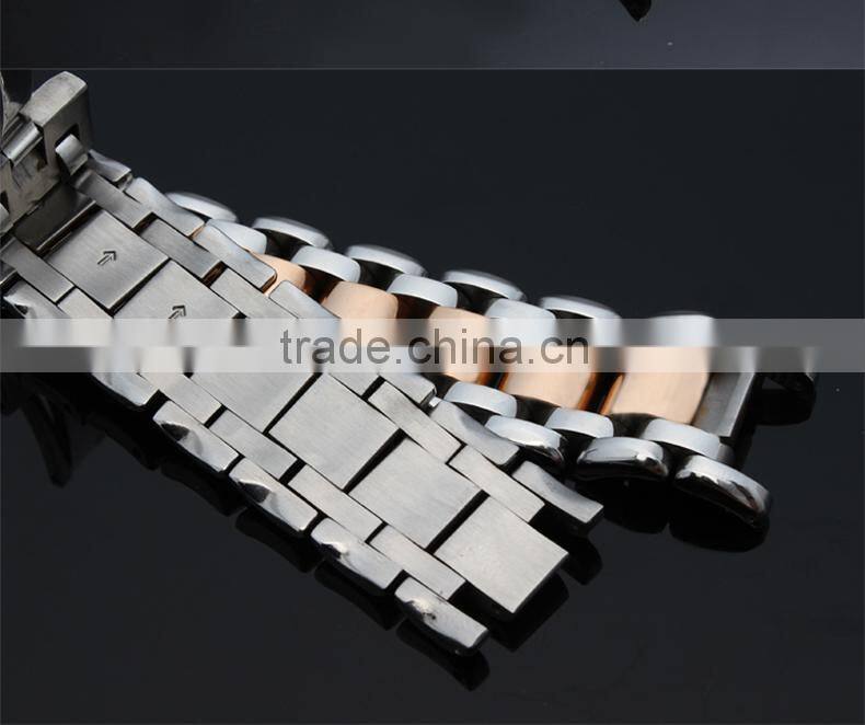 16|20mm high quality imported stainless steel watch bracelet for men's and women's Wholesale 3PCS