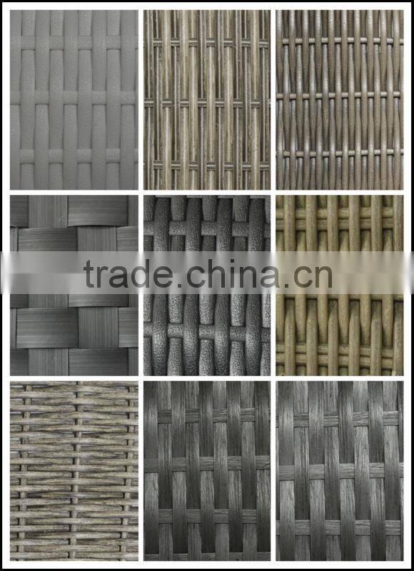 Granco KAL581 round table and chair set rattan dining set wicker