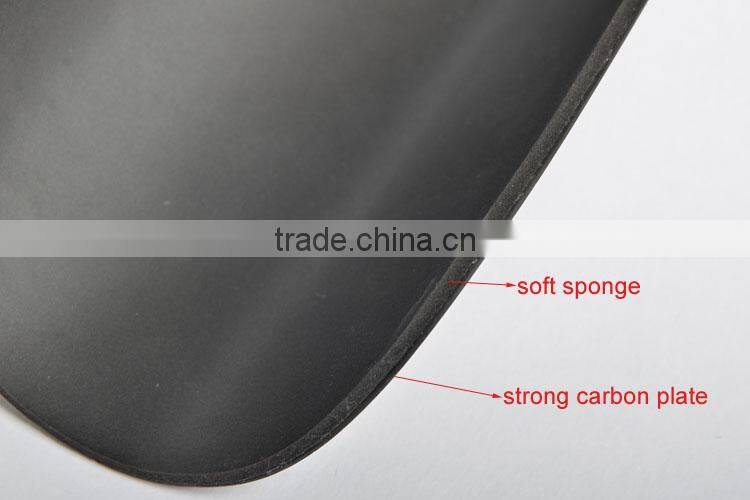 Glossy Finish Carbon Shin guard/3K Black Color Football Shinpads/Strong Shinguards For Football