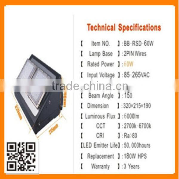 2014(NEW)5630 LED ETL UL DLC dpending 30W 60W 80W 100W led wall light