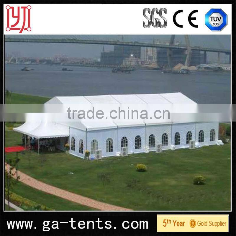 6mx12m manual assembly gazebo tent