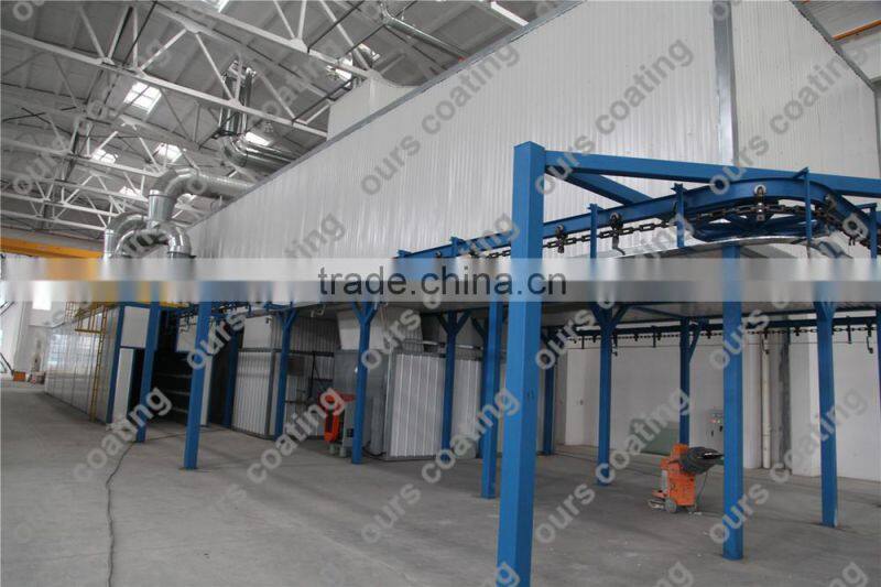 Customized Automatic Powder Coating Production Line for Sale