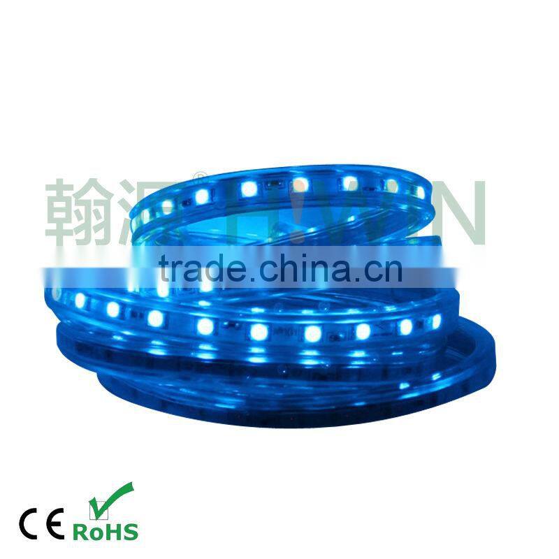 HUGEWIN 5050 60leds per meter RGB led strip 220v