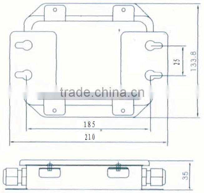 Digital junction box for load cells