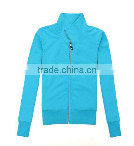 Factory Price Women's Sweatshirts Without Hood Wholesale Fashionable New Style Plain Collared Sweatshirts