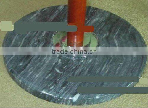 Simple design!! metal clothes hanger with marble